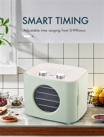 Trydan Digidol Peiriant Sychu Cig Eidion Mini Jerky